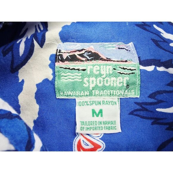 Reyn Spooner Hawaiian Traditionals Size Medium Mens Florida Gators Rayon Shirt - Picture 4 of 8